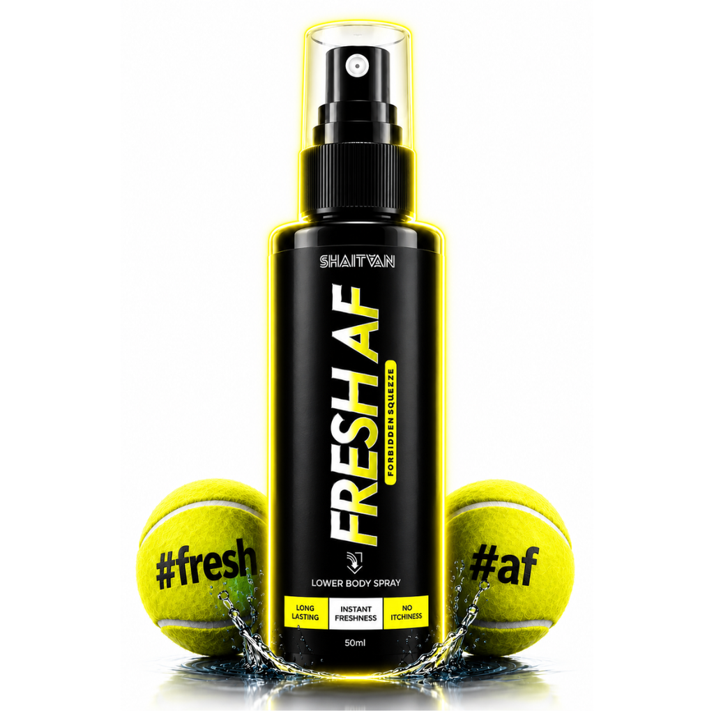 Fresh AF - Forbidden Squeeze - Lower Body Intimate Hygiene Spray - Zesty • Citrusy • Energetic