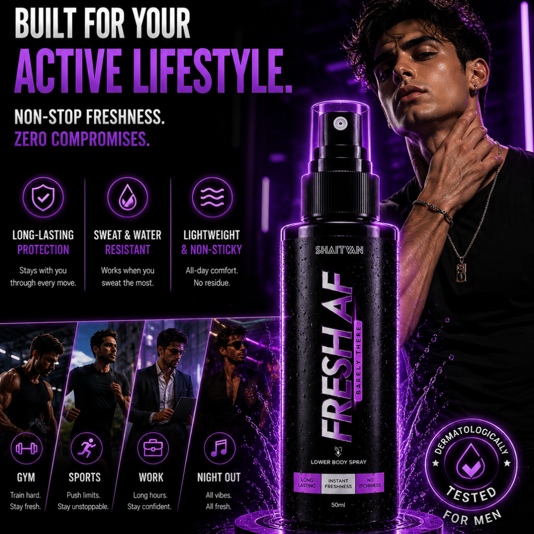 Fresh AF - Barely There - Lower Body Intimate Hygiene Spray -Soft • Clean • Subtle