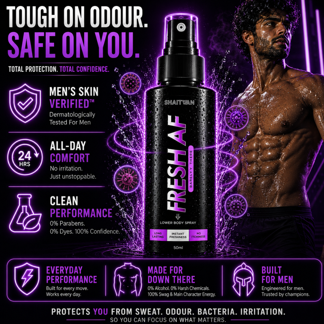 Fresh AF - Barely There - Lower Body Intimate Hygiene Spray -Soft • Clean • Subtle
