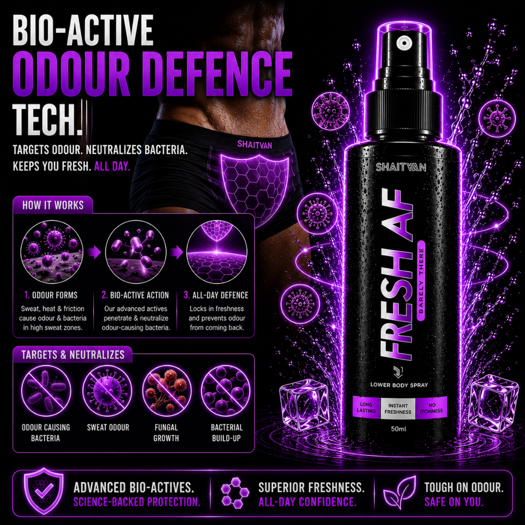Fresh AF - Barely There - Lower Body Intimate Hygiene Spray -Soft • Clean • Subtle