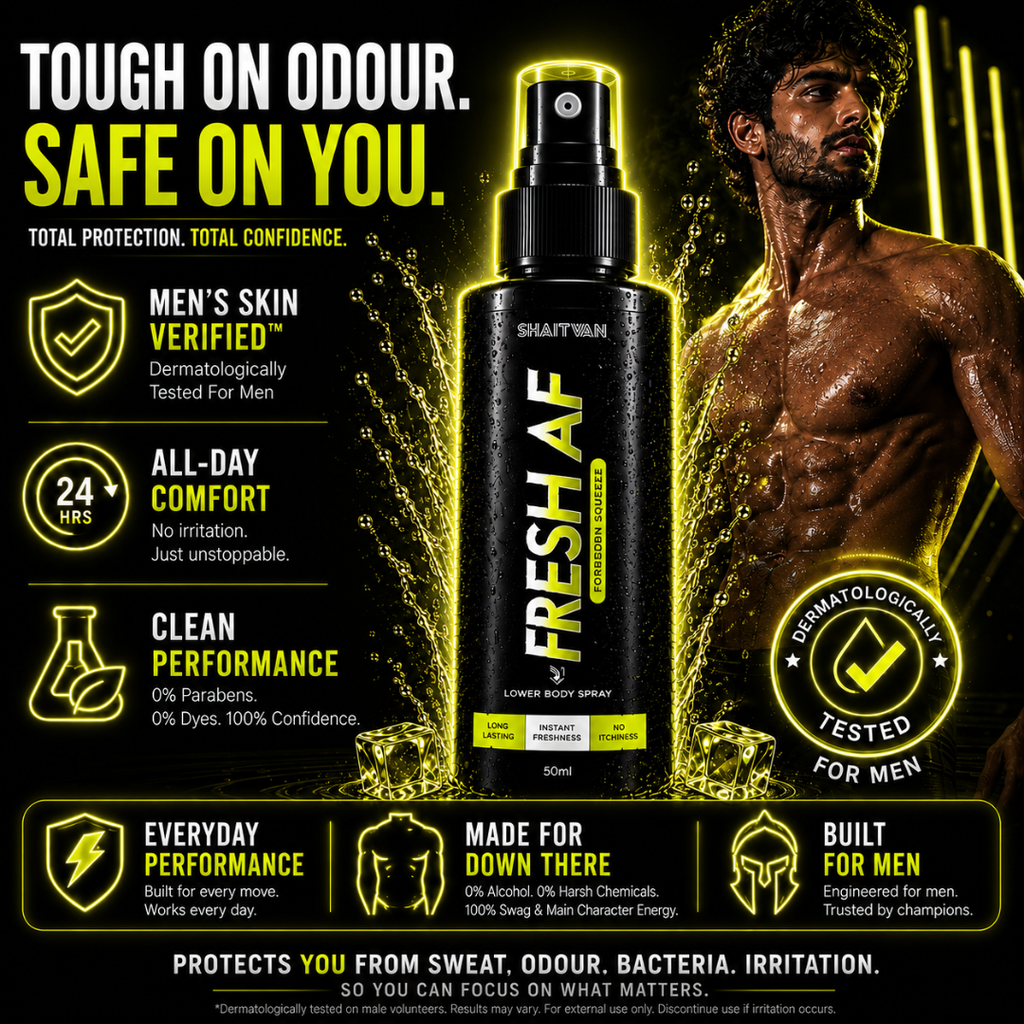 Fresh AF - Forbidden Squeeze - Lower Body Intimate Hygiene Spray - Zesty • Citrusy • Energetic