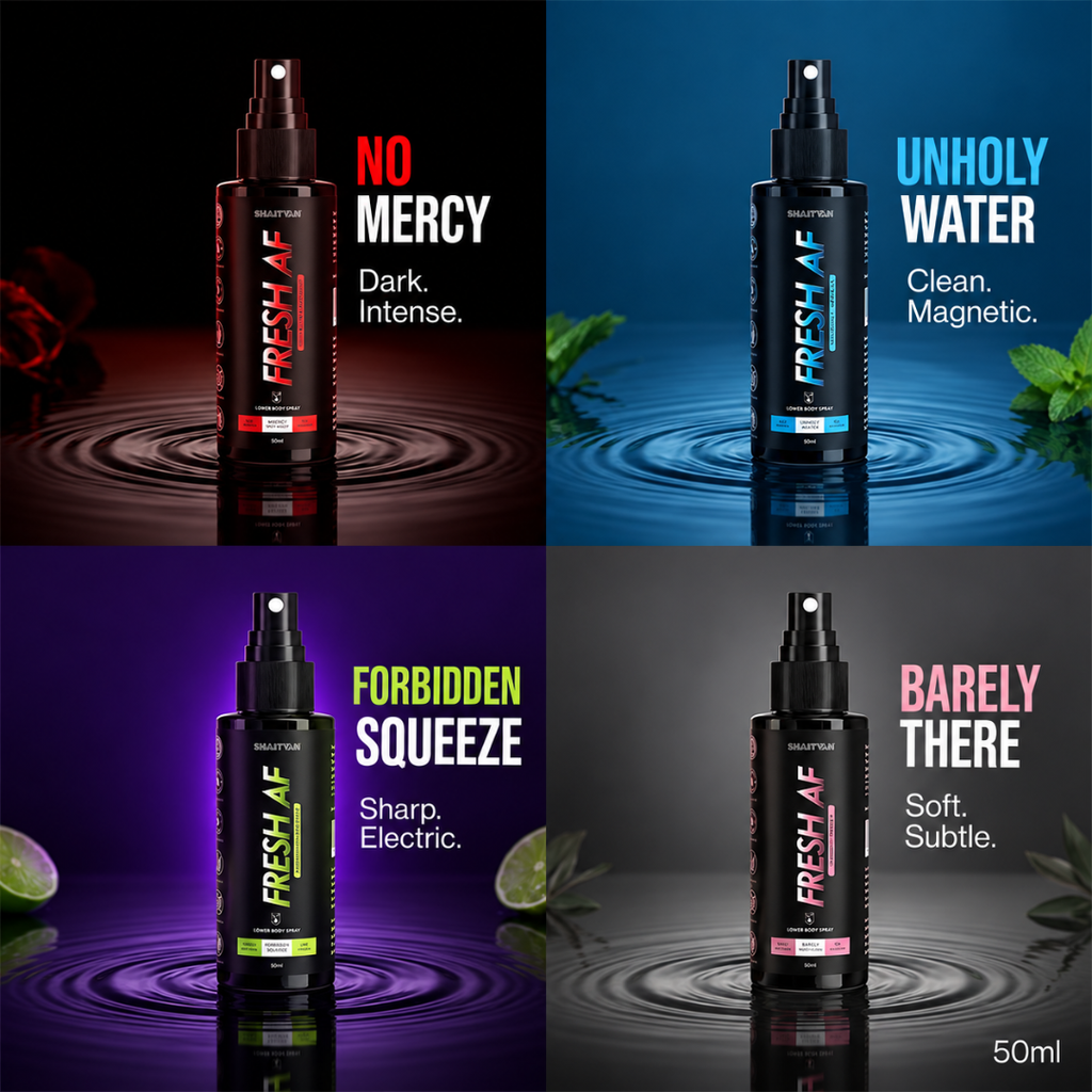 Fresh AF - Barely There - Lower Body Intimate Hygiene Spray -Soft • Clean • Subtle