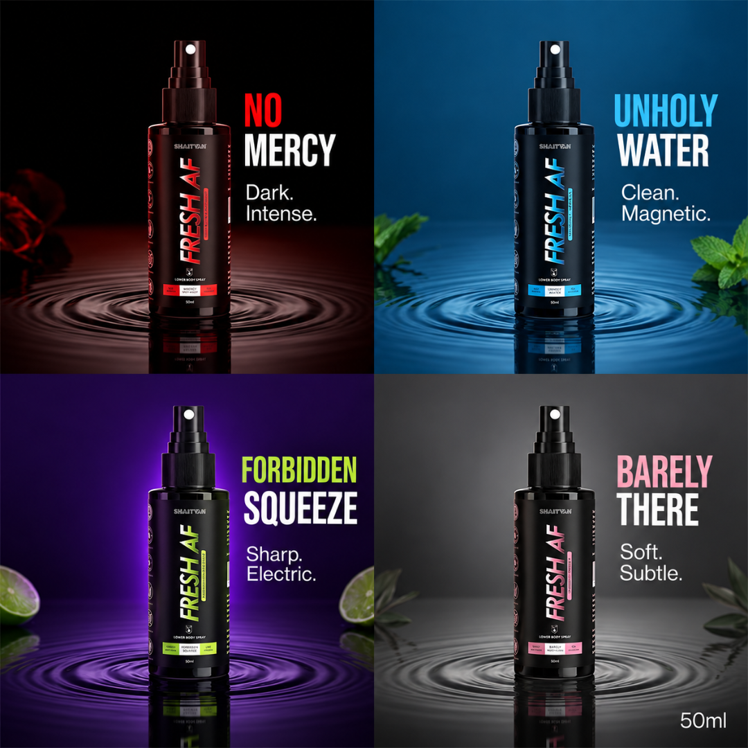 Fresh AF - Barely There - Lower Body Intimate Hygiene Spray -Soft • Clean • Subtle